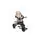 KikkaBoo Carlitto Beige Melange სამ თვლიანი ველო-ეტლი, 5 image