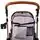 Cangaroo Gala 3in1 Dark Grey Leather საბავშვო ტრანსფორმერი ეტლის კომპლექტი, 5 image