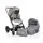 Cangaroo-ს ეტლის კომპლექტი Icon 3x1 Grey