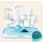 Cangaroo-ს საბავშვო ბოთლების საშრობი BOTTLE DRYING RACK CORAL green, 2 image