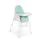 KikkaBoo Creamy 2in1 Light Blue საკვები სკამ-მაგიდა