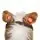 Cangaroo-ს ფუმფულა სარწეველა ცხენი Plush rocking horse Chipper coffee WJ-001, 3 image