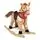 Cangaroo Plush rocking horse Thunder WJ-001 ფუმფულა სარწეველა ცხენი