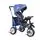 Byox SCAR Dark Blue სამ თვლიანი ველო ეტლი
