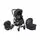 Graco Evo Trio 3-in-1 Black/Gray საბავშვო ეტლის კომპლექტი