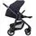 Graco Evo Trio 3-in-1 Black/Gray საბავშვო ეტლის კომპლექტი, 6 image