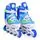 Byox-ის როლიკები INLINE SKATES 3 IN 1 BLUE (34-37)