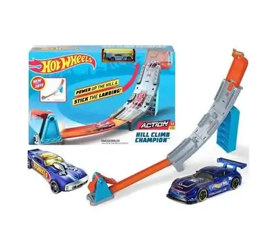 Hot Wheels Action Hill Climb Champion GBF83 საბავშვო სათამაშო ტრასა