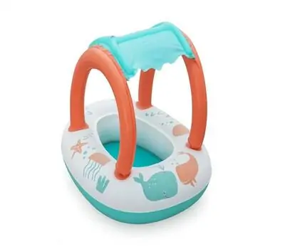 Bestway 34203 Comfort Plush Shaded Baby Boat - გასაბერი აუზი, 2 image