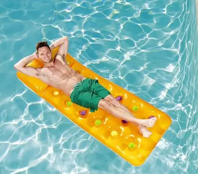 Bestway 43014 Summer Colors Floating Mat - გასაბერი ლეიბი, 3 image