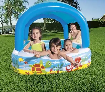 Bestway 52192 Beach Buddy Shaded Play Pool - გასაბერი აუზი, 7 image