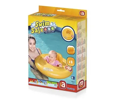 Bestway 32096 Wondersplash Round 3-Ring Baby Boat - გასაბერი კამერა, 7 image