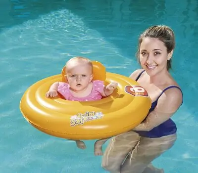 Bestway 32096 Wondersplash Round 3-Ring Baby Boat - გასაბერი კამერა, 2 image