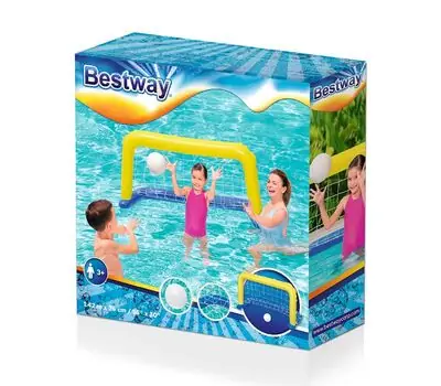 Bestway 52123 Water Polo Swimming Pool Game Set - გასაბერი წყალბურთის კარი, 6 image