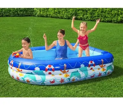 Bestway 54370 Sea Captain Shaded Family Pool - გასაბერი აუზი, 8 image