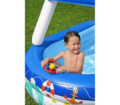 Bestway 54370 Sea Captain Shaded Family Pool - გასაბერი აუზი, 4 image