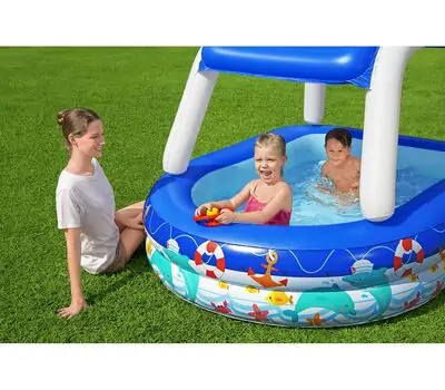 Bestway 54370 Sea Captain Shaded Family Pool - გასაბერი აუზი, 5 image