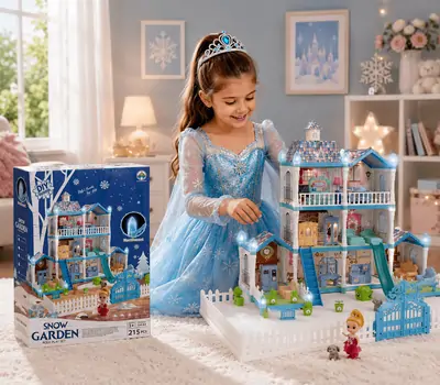 Snow Garden Role Play Set სათამაშო თოჯინის სახლი, 2 image