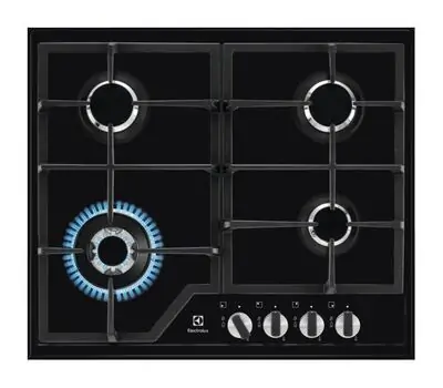 ჩასაშენებელი გაზქურის ზედაპირი ELECTROLUX GPE363MB
