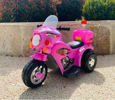 Kids Moto Pink - საბავშვო ელექტრო მოტოციკლი
