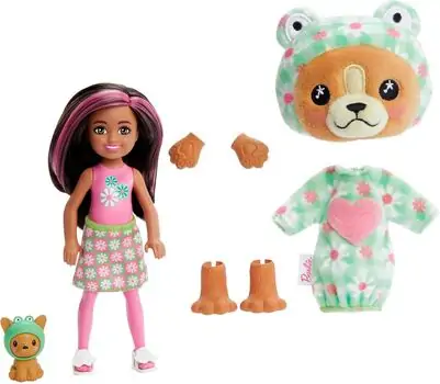 Barbie Cutie Reveal Chelsea Doll Costume Series თოჯინა ფერის ტრანსფორმაციით, 2 image