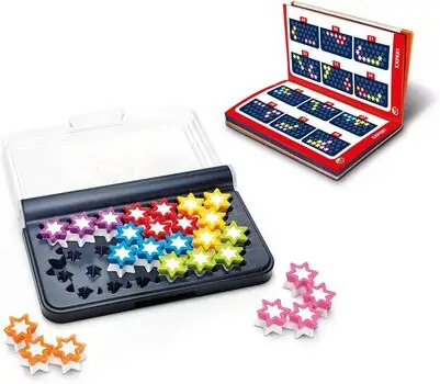 SmartGames IQ Stars Travel Game with 120 Challenges - ინტერაქტიული IQ სათამაშო, 3 image