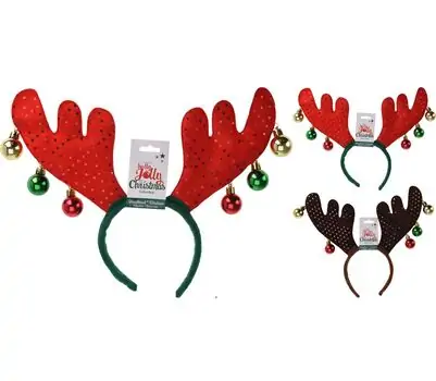 Reindeer Horns Headband საახალწლო თმის აქსესუარი