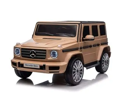 Mercedes-Benz G500 Car Cameo Brown- ელექტრო მანქანა კაუჩუკის საბურავებით, 2 image