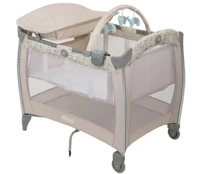 Graco CONTOUR ELECTRA DAYDREAM ორ დონიანი საწოლ-მანეჟი