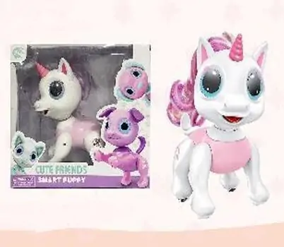 Cute Friends & Inteligent Unicorn - სათამაშო რობოტი უნიქორნი