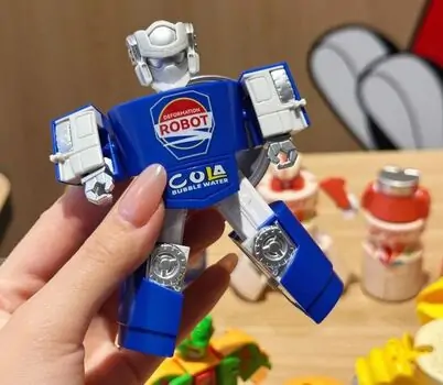 Foodie Transformer Robots Set - სათამაშო სწრაფი კვების ტრანსფორმერი რობოტის ნაკრები, 4 image