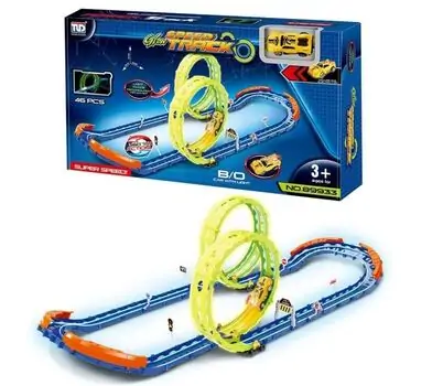Glow Speed Track With Car - სათამაშო მანათობელი ტრასა, 3 image