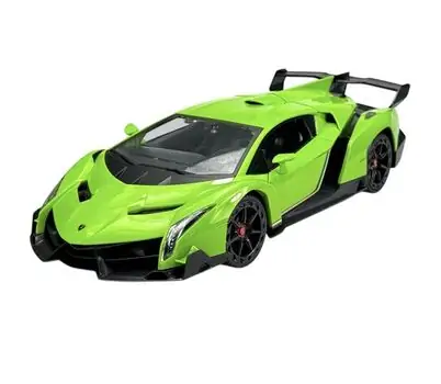 Remote Control Green Car - სათამაშო დისტაცნიურად მართვადი მანქანა, 11 image