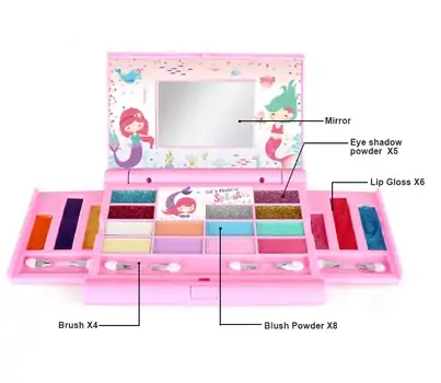 MEGA GLAM COLLECTION GIRLS DIY COSMETICS 2005O სათამაშო კოსმეტიკის ნაკრები, 8 image