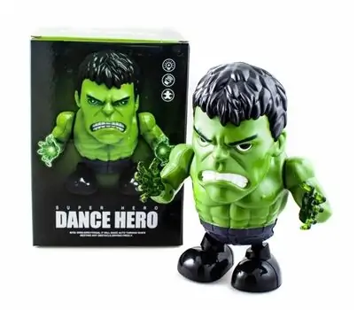 Avengers Dance Super Hero Hulk LD-155G მოცეკვავე სუპერ გმირი ჰალკი