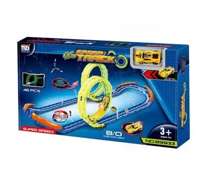 Glow Speed Track With Car - სათამაშო მანათობელი ტრასა, 7 image