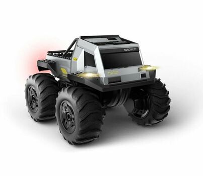 Off-Road Remote Control Silver Stunt Car - სათამაშო დისტანციურად მართვადი ოფ როუდის მანქანა, 2 image