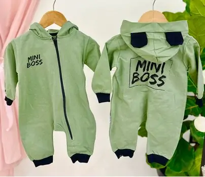 Mini Boss Romper 6034 Green რომპერი
