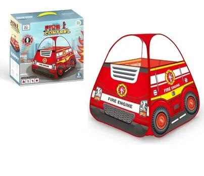 Fire Control Car Tent საბავშვო სათამაშო კარავი