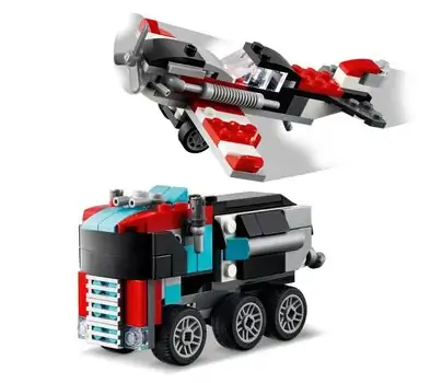 Lego Creator 31146 Flatbed Truck with Helicopter, 5 image