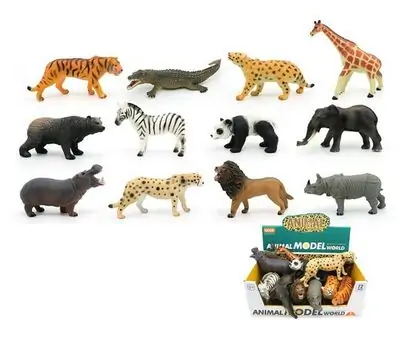 Wild Jungle Animals - სათამაშო ცხოველები