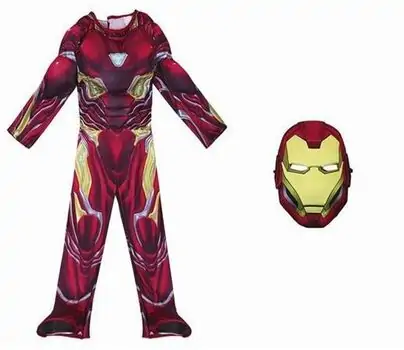 Iron Man Costume For Kids - სუპერგმირი რკინის კაცის ფორმა