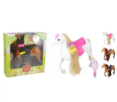 Horse With Comb – სათამაშო ცხენი სავარცხლით