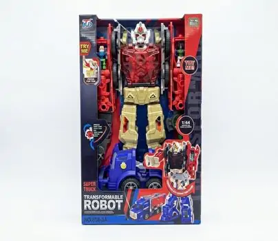 Transformer Robot Truck With Light - სათამაშო ტრანსფორმერი რობოტი, 3 image