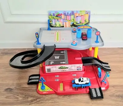 Dede 2 LEVEL PARKING PLAY SET სათამაშო პარკინგი 03067, 2 image