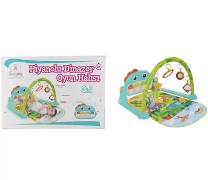 Babycim Piano Dinosaur Play Mat განსავითარებელი ხალიჩა, 2 image