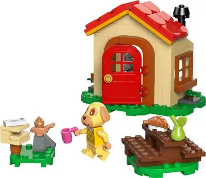 Lego Animal Crossing 77058 Goldie's Cozy House, 2 image