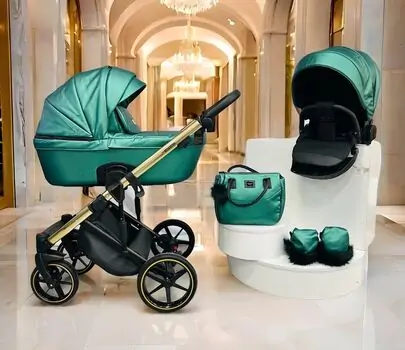 Adamex Lumi Air 3 in 1 Stroller SM500 - საბავშვო ეტლის კომპლექტი