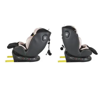 Cangaroo Castor I-SIZE 40-150cm Pudra მანქანის სავარძელი (ქარსითი), 19 image
