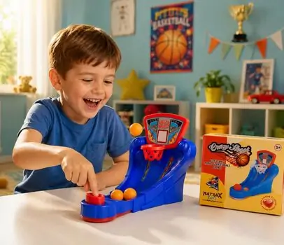 Board Games - Crazy Shooting – Mini Basket სათამაშო სამაგიდო კალათბურთი